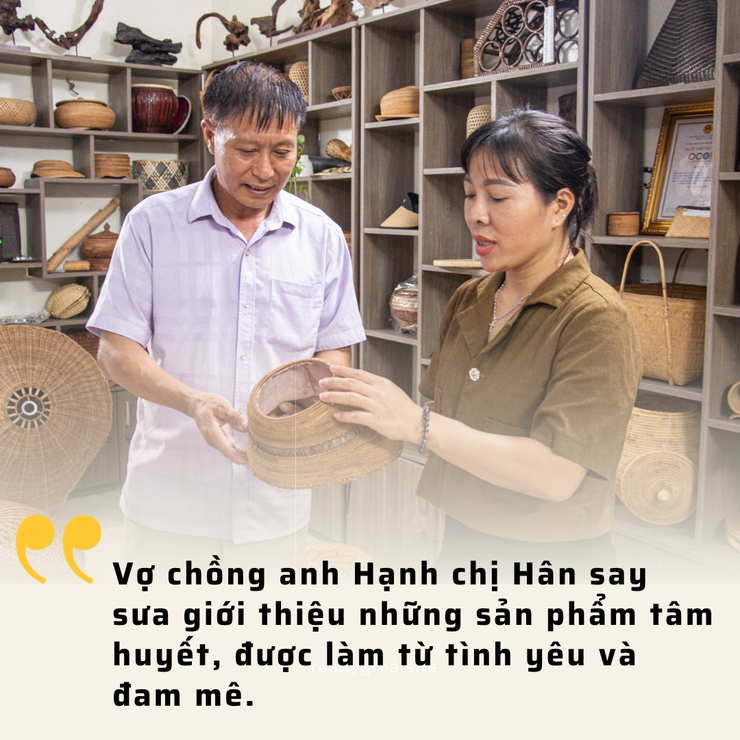 Gìn giữ nghề truyền thống tại làng nghề mây tre đan Phú Vinh- Ảnh 5.