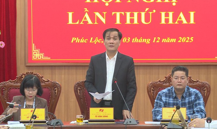 BCH Đảng bộ xã Phúc Lộc tổ chức Hội nghị lần thứ II- Ảnh 3.