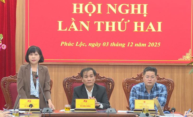 BCH Đảng bộ xã Phúc Lộc tổ chức Hội nghị lần thứ II- Ảnh 4.