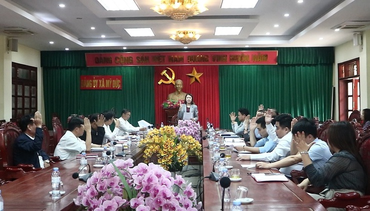 Hội nghị hiệp thương lần thứ nhất đã thống nhất cơ cấu, thành phần, số lượng 50 người ứng cử Đại biểu HĐND xã nhiệm kỳ 2026 – 2031- Ảnh 4.