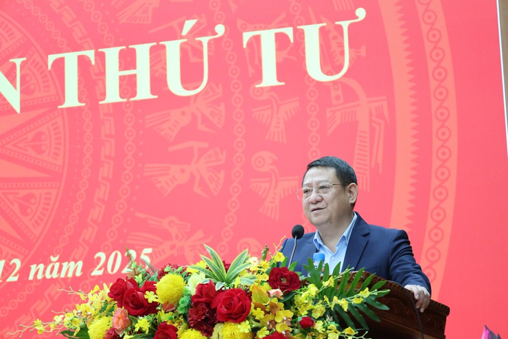 Hội nghị lần thứ tư Ban Chấp hành Đảng bộ xã Tiến Thắng- Ảnh 4.