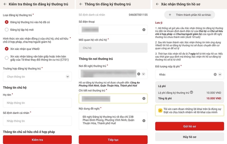 Hướng dẫn đăng ký thường trú, tạm trú, thông báo lưu trú năm 2026 trên VNeID, dịch vụ công cho người dân đầy đủ, chi tiết.- Ảnh 3.
