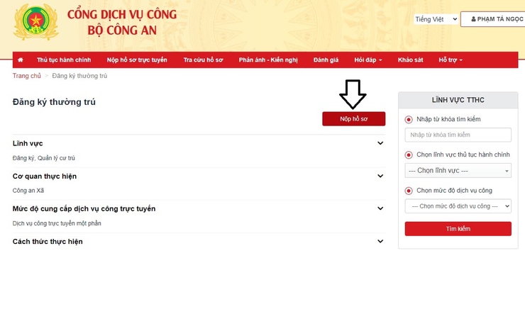 Hướng dẫn đăng ký thường trú, tạm trú, thông báo lưu trú năm 2026 trên VNeID, dịch vụ công cho người dân đầy đủ, chi tiết.- Ảnh 30.