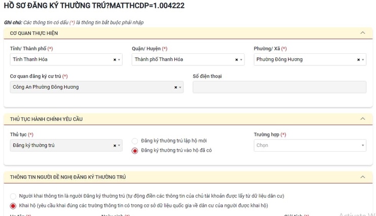 Hướng dẫn đăng ký thường trú, tạm trú, thông báo lưu trú năm 2026 trên VNeID, dịch vụ công cho người dân đầy đủ, chi tiết.- Ảnh 31.
