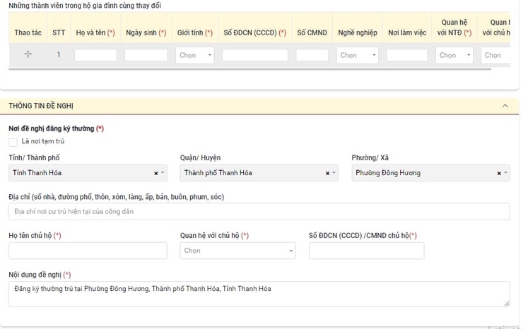 Hướng dẫn đăng ký thường trú, tạm trú, thông báo lưu trú năm 2026 trên VNeID, dịch vụ công cho người dân đầy đủ, chi tiết.- Ảnh 33.