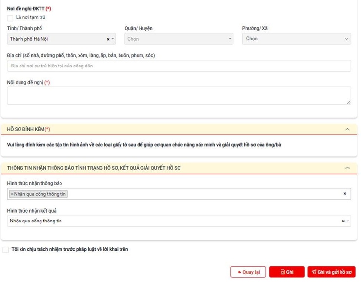 Hướng dẫn đăng ký thường trú, tạm trú, thông báo lưu trú năm 2026 trên VNeID, dịch vụ công cho người dân đầy đủ, chi tiết.- Ảnh 37.