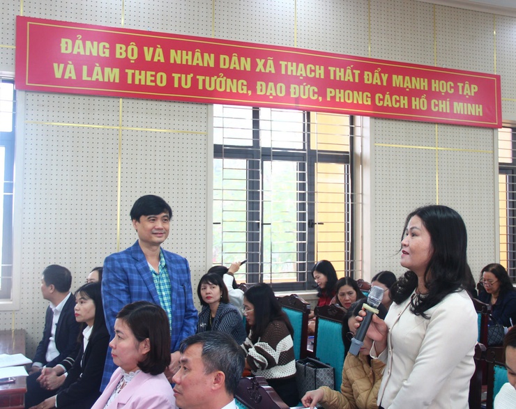 Xã Thạch Thất chú trọng nâng cao kiến thức, kỹ năng về công tác dân số trong tình hình mới- Ảnh 5.