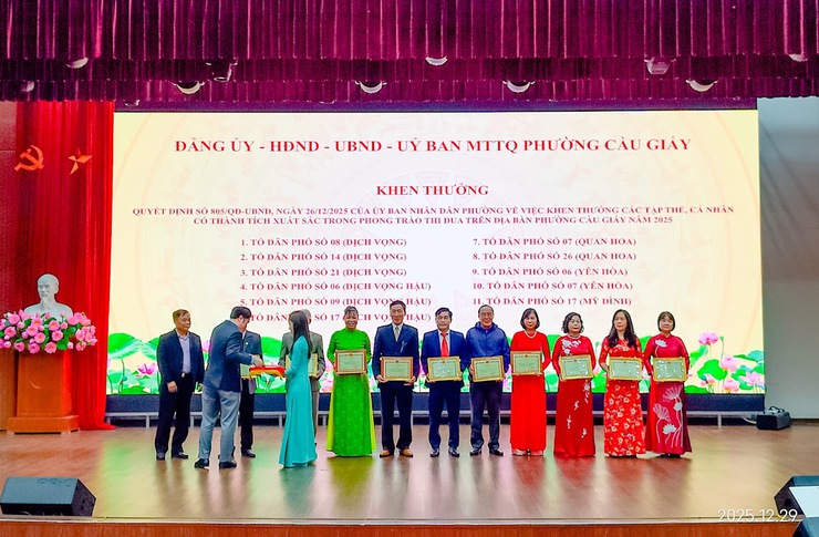 PHƯỜNG CẦU GIẤY HƯỚNG TỚI NĂM 2026: HIỆN ĐẠI – TINH GỌN – HIỆU QUẢ- Ảnh 2.