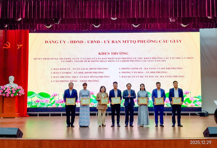 PHƯỜNG CẦU GIẤY HƯỚNG TỚI NĂM 2026: HIỆN ĐẠI – TINH GỌN – HIỆU QUẢ- Ảnh 6.