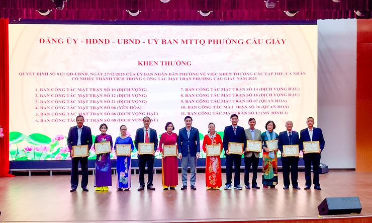 PHƯỜNG CẦU GIẤY HƯỚNG TỚI NĂM 2026: HIỆN ĐẠI – TINH GỌN – HIỆU QUẢ- Ảnh 4.