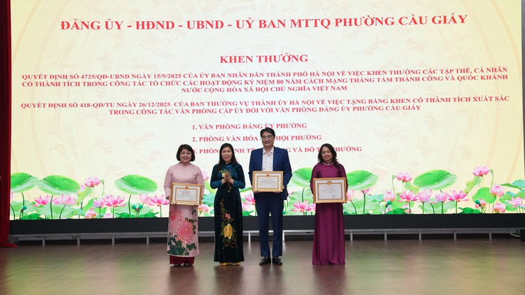 PHƯỜNG CẦU GIẤY HƯỚNG TỚI NĂM 2026: HIỆN ĐẠI – TINH GỌN – HIỆU QUẢ- Ảnh 3.