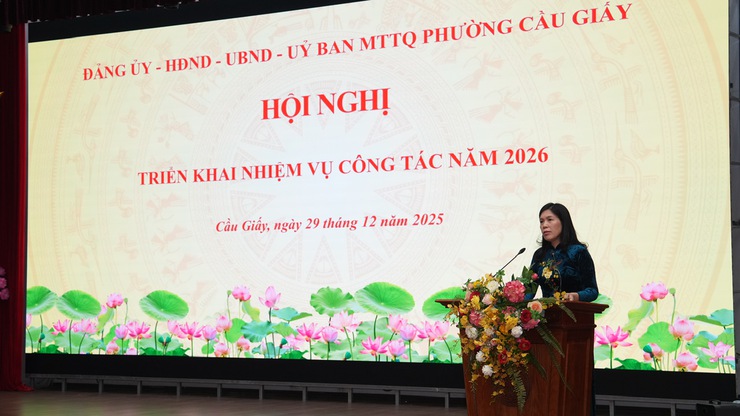 PHƯỜNG CẦU GIẤY HƯỚNG TỚI NĂM 2026: HIỆN ĐẠI – TINH GỌN – HIỆU QUẢ- Ảnh 1.