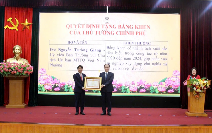 Phường Việt Hưng tổng kết công tác năm 2025 và triển khai nhiệm vụ năm 2026- Ảnh 3.