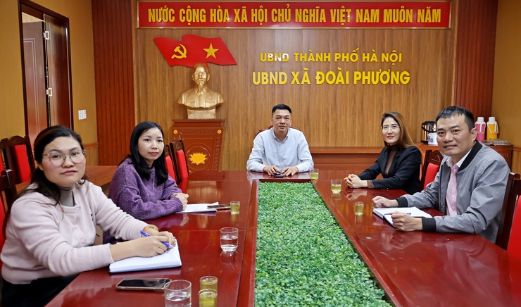 Xã Đoài Phương tham dự hội nghị trực tuyến tập huấn kỹ năng sản xuất nội dung thông tin cơ sở, tuyên truyền Đại hội Đảng các cấp tiến tới Đại hội Đảng toàn quốc lần thứ XIV- Ảnh 1.