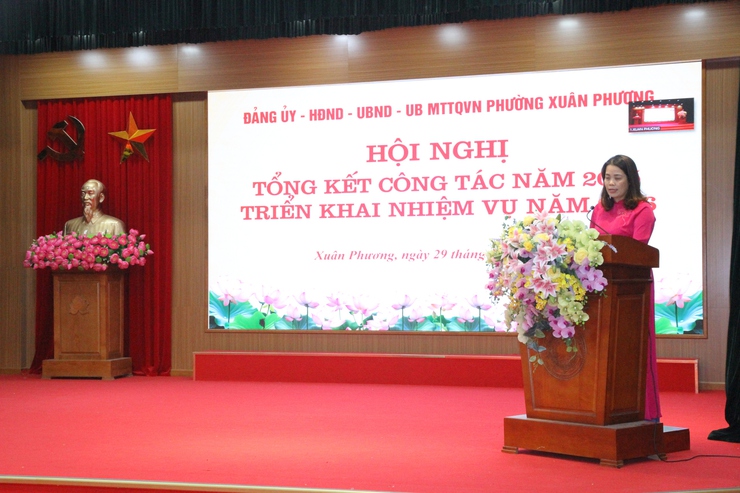 Phường Xuân Phương tổng kết công tác năm 2025, triển khai nhiệm vụ năm 2026- Ảnh 13.