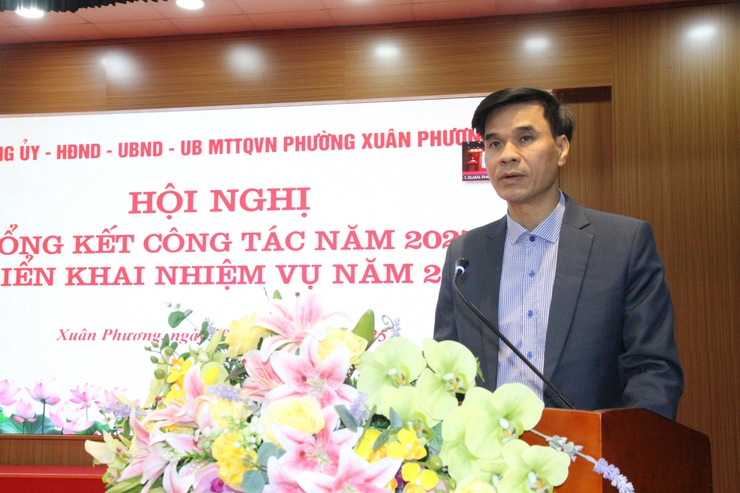 Phường Xuân Phương tổng kết công tác năm 2025, triển khai nhiệm vụ năm 2026- Ảnh 9.