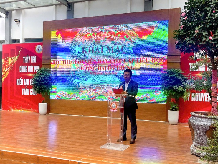 Lễ khai mạc Hội thi giáo viên dạy giỏi cấp tiểu học phường Hai Bà Trưng, năm học 2025 - 2026.- Ảnh 5.