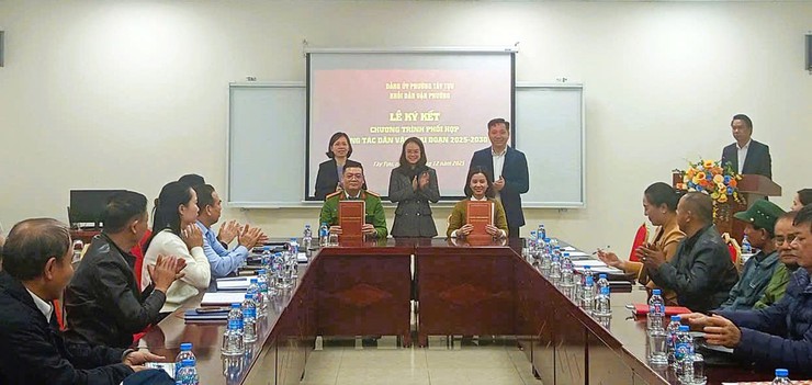 Đảng uỷ phường Tây Tựu triển khai nhiệm vụ trọng tâm công tác Dân vận năm 2026- Ảnh 3.