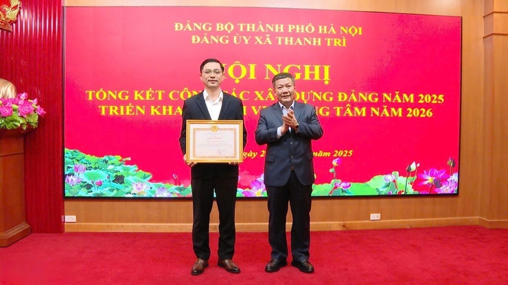 Đảng bộ xã Thanh Trì:  Nâng cao chất lượng xây dựng Đảng, gắn với công tác chuyển đổi số- Ảnh 4.