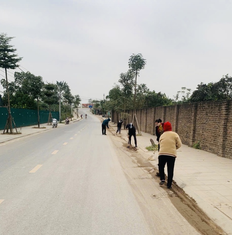 14/14 thôn trên địa bàn xã Thiên Lộc ra quân tổng vệ sinh môi trường&nbsp;hưởng ứng Cuộc thi xã, phường "Sáng – Xanh – Sạch – Đẹp" thành phố Hà Nội năm 2025- Ảnh 3.