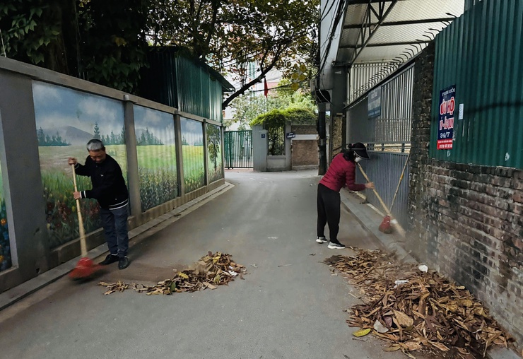 14/14 thôn trên địa bàn xã Thiên Lộc ra quân tổng vệ sinh môi trường&nbsp;hưởng ứng Cuộc thi xã, phường "Sáng – Xanh – Sạch – Đẹp" thành phố Hà Nội năm 2025- Ảnh 5.