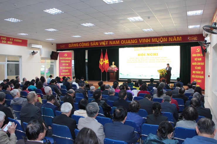 ĐẢNG BỘ PHƯỜNG GIẢNG VÕ QUYẾT TÂM ĐỔI MỚI, BỨT PHÁ NHIỆM VỤ NĂM 2026- Ảnh 2.