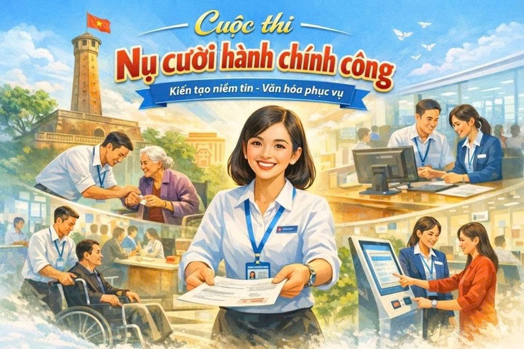 Phát động Cuộc thi “Nụ cười hành chính công” – Lan tỏa văn hóa phục vụ tận tâm, chuyên nghiệp- Ảnh 1.