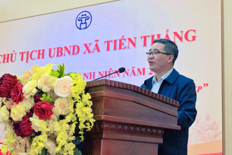 CHỦ TỊCH UBND XÃ TIẾN THẮNG ĐỐI THOẠI VỚI THANH NIÊN NĂM 2025 - Ảnh 5.