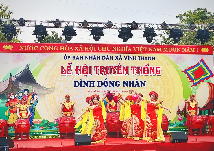 XÃ VĨNH THANH TỔ CHỨC LỄ HỘI TRUYỀN THỐNG ĐÌNH ĐỒNG NHÂN THÔN ĐỒNG NHÂN- Ảnh 3.