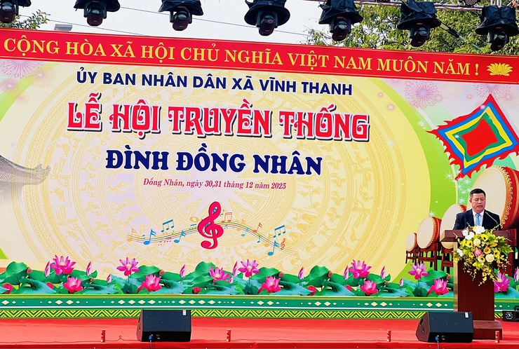 XÃ VĨNH THANH TỔ CHỨC LỄ HỘI TRUYỀN THỐNG ĐÌNH ĐỒNG NHÂN THÔN ĐỒNG NHÂN- Ảnh 4.