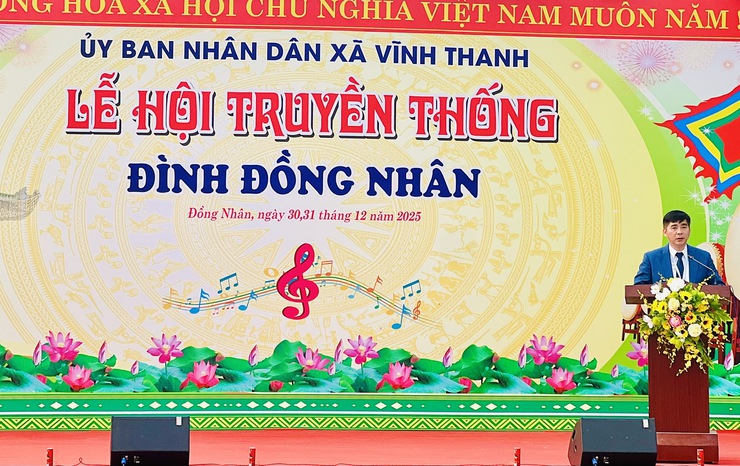 XÃ VĨNH THANH TỔ CHỨC LỄ HỘI TRUYỀN THỐNG ĐÌNH ĐỒNG NHÂN THÔN ĐỒNG NHÂN- Ảnh 7.