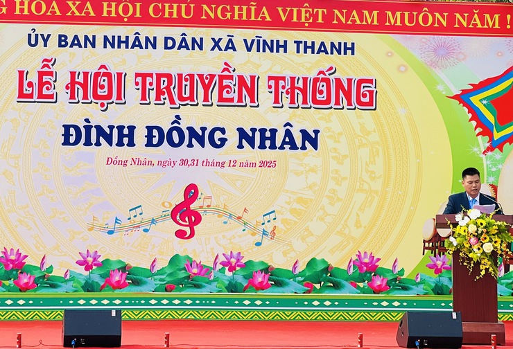 XÃ VĨNH THANH TỔ CHỨC LỄ HỘI TRUYỀN THỐNG ĐÌNH ĐỒNG NHÂN THÔN ĐỒNG NHÂN- Ảnh 9.