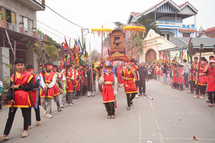 NHỮNG HÌNH ẢNH ĐẸP TẠI LỄ HỘI TRUYỀN THỐNG THÔN DƯƠNG CỐC NĂM 2025- Ảnh 9.