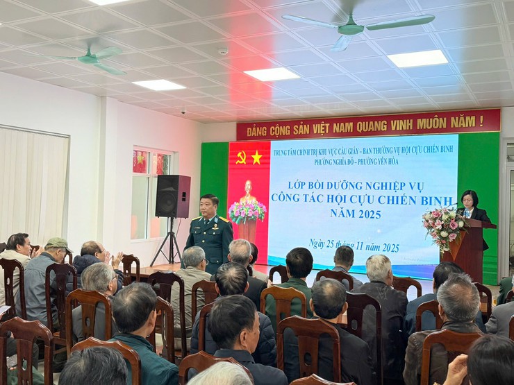 Bồi dưỡng nghiệp vụ công tác Hội Cựu chiến binh năm 2025- Ảnh 3.