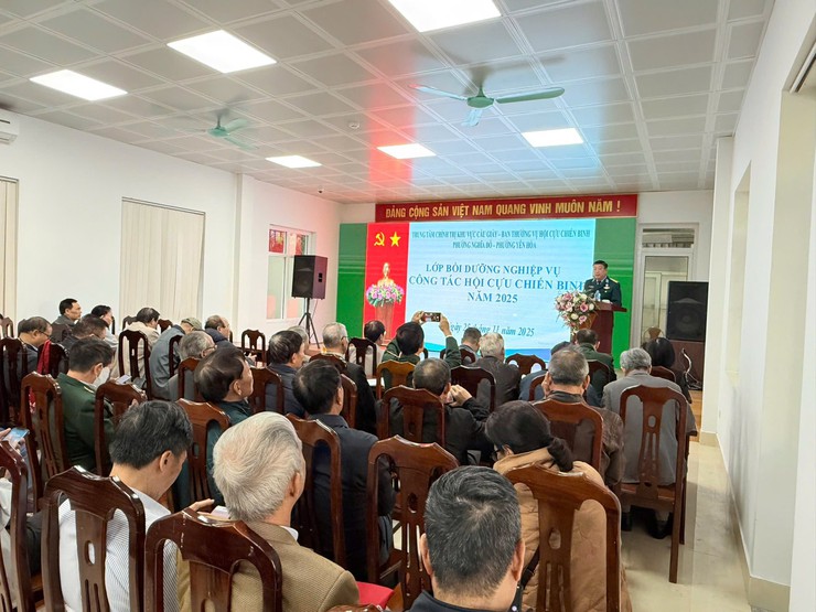 Bồi dưỡng nghiệp vụ công tác Hội Cựu chiến binh năm 2025- Ảnh 2.