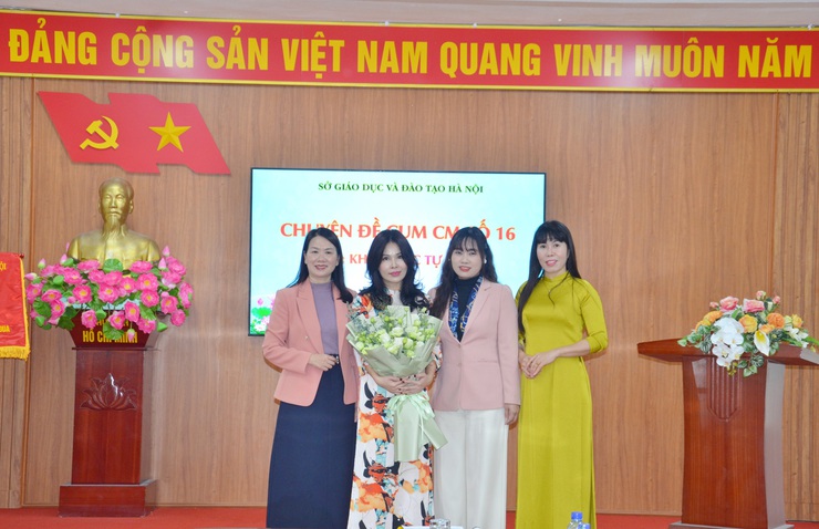 Trường THCS Thanh Mỹ tổ chức dạy chuyên đề môn Khoa học tự nhiên ứng dụng chuyển đổi số - Ảnh 1.