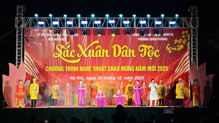 SẮC XUÂN DÂN TỘC – ĐÊM NGHỆ THUẬT ĐẬM ĐÀ BẢN SẮC CHÀO NĂM MỚI 2026- Ảnh 5.