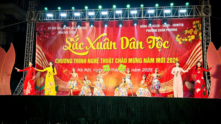 SẮC XUÂN DÂN TỘC – ĐÊM NGHỆ THUẬT ĐẬM ĐÀ BẢN SẮC CHÀO NĂM MỚI 2026- Ảnh 9.