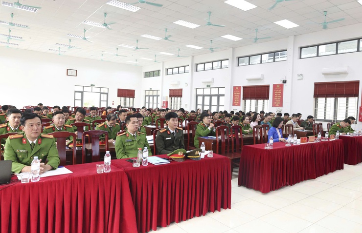 Công an xã Thường Tín triển khai nhiệm vụ công tác năm 2026- Ảnh 1.