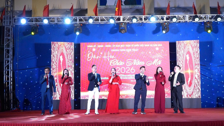 ĐẶC SẮC CHƯƠNG TRÌNH BIỂU DIỄN NGHỆ THUẬT
“DÂN HÒA – CHÀO NĂM MỚI 2026”
- Ảnh 11.