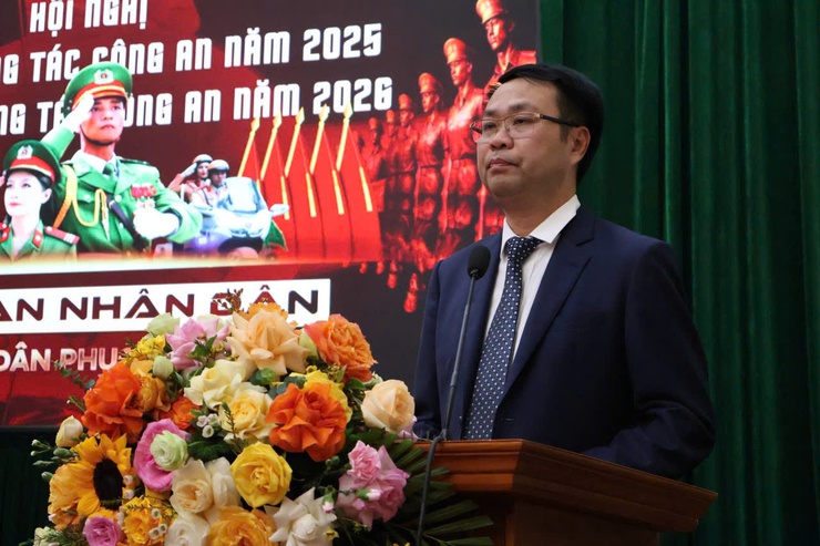 CÔNG AN XÃ HOÀ LẠC TỔ CHỨC HỘI NGHỊ TỔNG KẾT CÔNG TÁC NĂM 2025 VÀ TRIỂN KHAI CHƯƠNG TRÌNH CÔNG TÁC NĂM 2026- Ảnh 3.