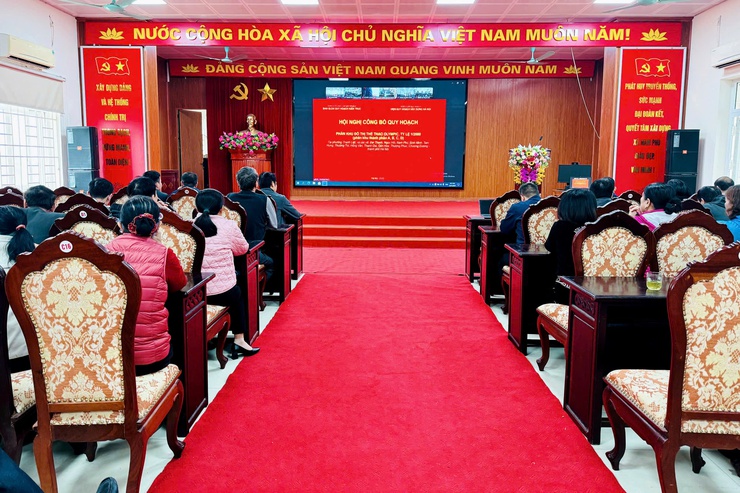 Xã Nam Phù dự hội nghị Công bố Quy hoạch phân khu đô thị thể thao&nbsp;Olympic- Ảnh 2.