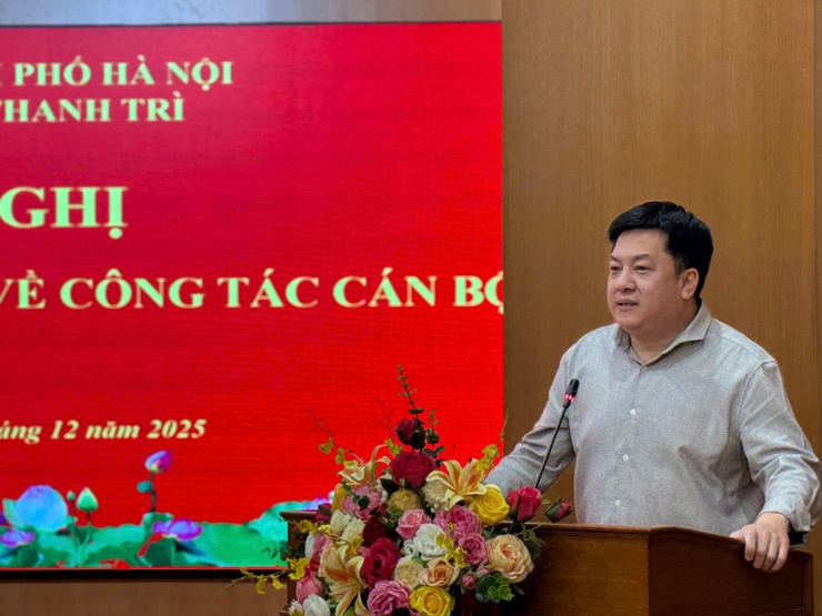 XÃ THANH TRÌ - CÔNG BỐ QUYẾT ĐỊNH VỀ CÔNG TÁC CÁN BỘ: TIẾP NHẬN, BỔ NHIỆM PHÓ TRƯỞNG BAN XÂY DỰNG ĐẢNG- Ảnh 2.
