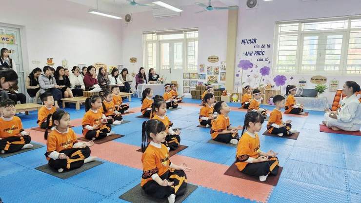 KIẾN TẬP CHUYÊN ĐỀ PHÁT TRIỂN VẬN ĐỘNG TẠI TRƯỜNG MẦM NON CHU VĂN AN – XÃ THANH TRÌ- Ảnh 1.