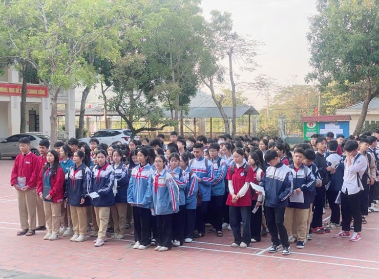 XÃ TRUNG GIÃ TỔ CHỨC KỲ THI HỌC SINH GIỎI CÁC MÔN VĂN HÓA LỚP 9 CẤP XÃ- Ảnh 3.