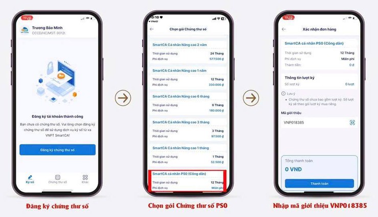 Hướng dẫn cài đặt chữ ký số cá nhân VNPT SmartCA miễn phí trên VNeID- Ảnh 5.
