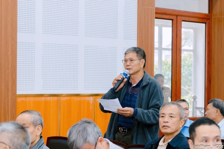 Hội nghị tiếp xúc cử tri của đại biểu HĐND phường Long Biên trước kỳ họp thứ 3 HĐND lâm thời phường Long Biên, nhiệm kỳ 2021 -2026- Ảnh 5.