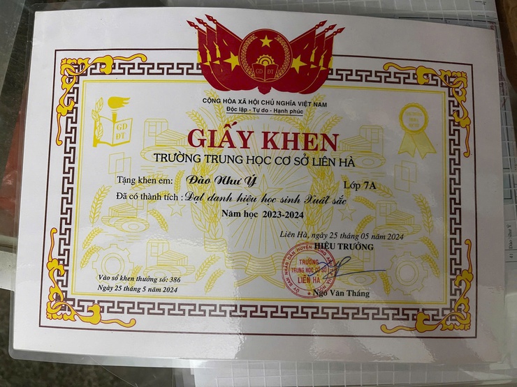 ĐÀO NHƯ Ý – TẤM GƯƠNG HỌC GIỎI, SỐNG ĐẸP VỚI ƯỚC MƠ TRỞ THÀNH CÔ GIÁO- Ảnh 3.