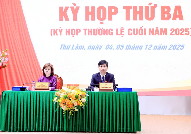 HĐND XÃ THƯ LÂM KHÓA I, NHIỆM KỲ 2021-2026 TỔ CHỨC KỲ HỌP THỨ BA (KỲ HỌP THƯỜNG LỆ CUỐI NĂM 2025)- Ảnh 15.
