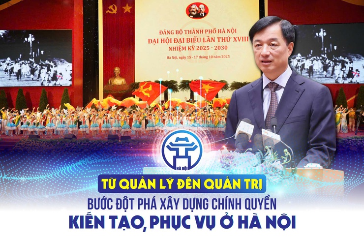 Từ quản lý đến quản trị: bước đột phá xây dựng chính quyền kiến tạo, phục vụ ở Hà Nội- Ảnh 1.